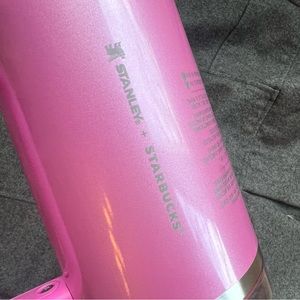 Starbucks Stanley winter pink 40 oz